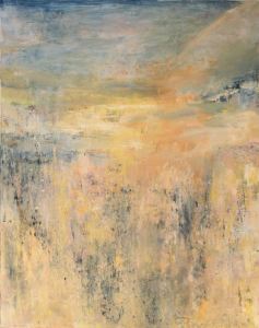 Oil painting - Half a rainbow - Size:80x100