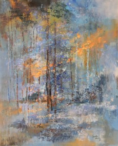 Oil painting-Little bit of orange